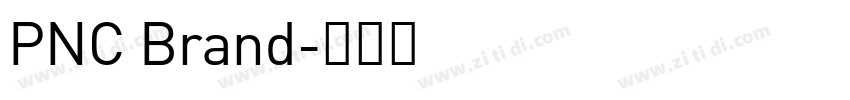 PNC Brand字体转换